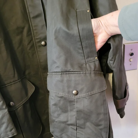 J. Crew Broken-in Barn Jacket - Olive Green